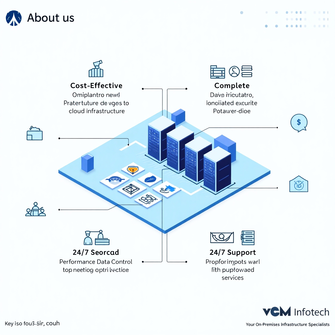 VCM Infotech Server Infrastructure